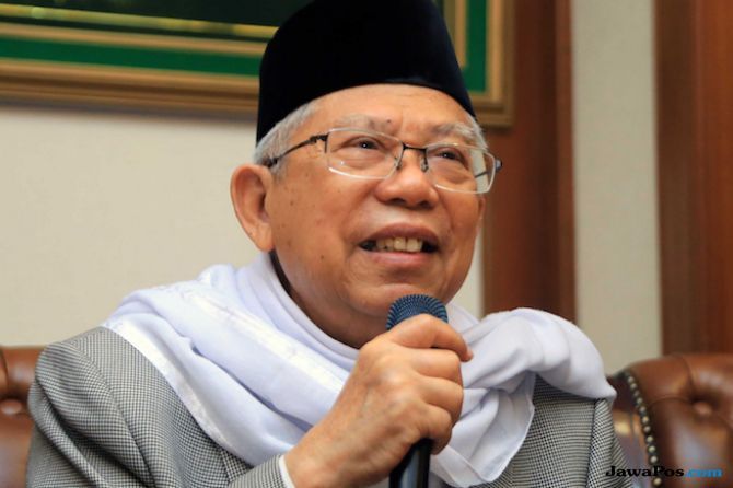Kyai Haji Ma’aruf Amin melalui fatwa-fatwa yang dikeluarkannya berperan dalam mewarnai konsep baru ekonomi di Indonesia. - Image
