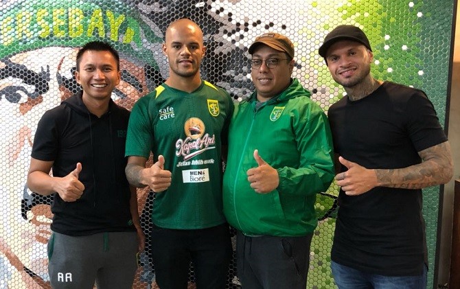David da Silva masuk rencana pelatih Persebaya untuk dimainkan di laga kontra Persela. - Image