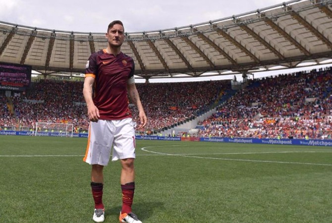 Striker AS Roma, Francesco Totti. - Image