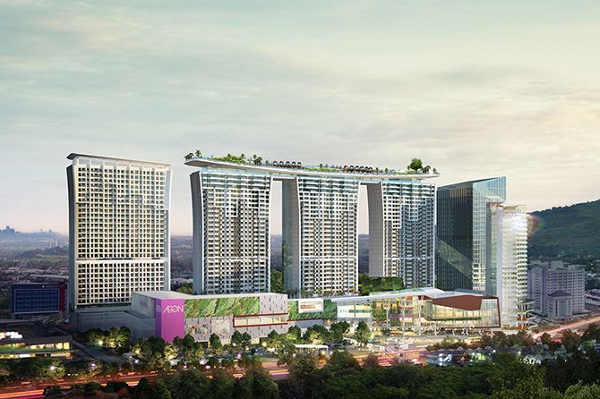 Ilustrasi paket Apartemen Opus Park yang dikembangkan PT Izumi Sentul Realty - Image