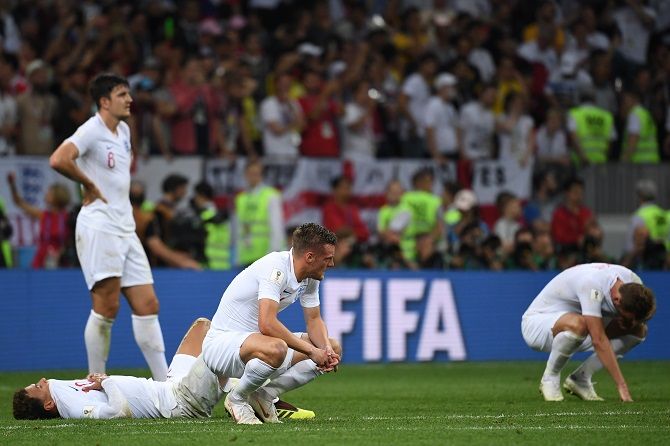 Inggris harus mengubur mimpi besar mereka membawa pulang trofi Piala Dunia. - Image