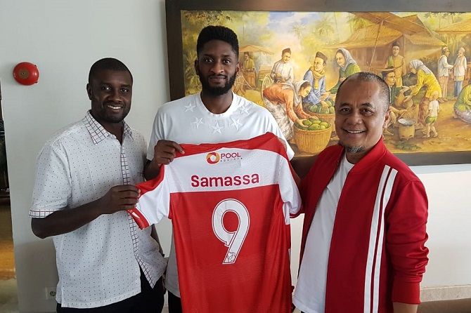 Mamadou Samassa jadi pilihan Madura United untuk mempertajam lini depan. - Image