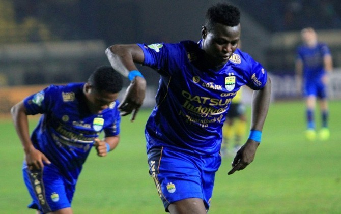 Ezechiel belum berhenti mencetak gol buat Persib - Image