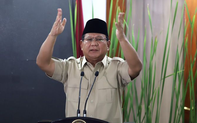 Ketua Umum Partai Gerindra, Prabowo Subianto - Image