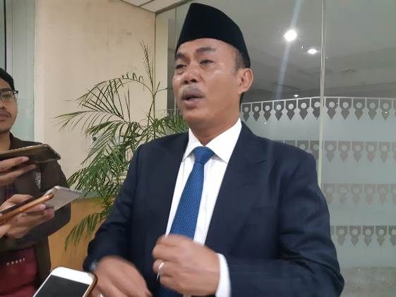 Ketua DPRD DKI Jakarta Prasetio Edi Marsudi geram penyerapan anggaran rendah. - Image