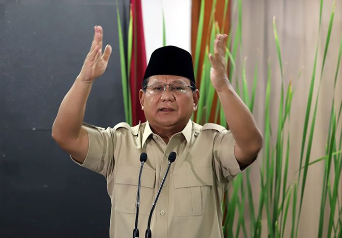 Gerindra masih bersikukuh mencalonkan Prabowo Subianto sebagai calon presiden pada Pilpres 2019 - Image