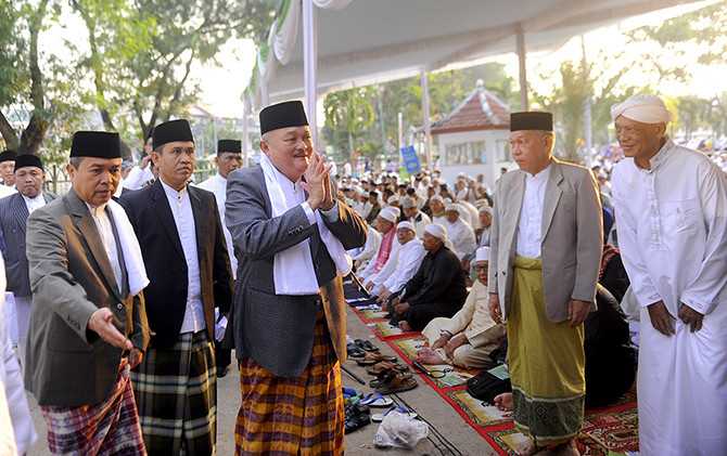 Gubernur Sumsel Alex Noerdin. - Image
