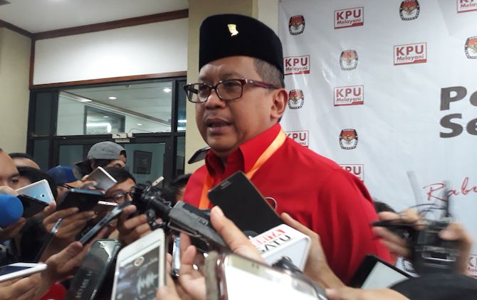 Sejen PDIP Hasto Kristiyanto mengungkit kembali dugaan kecurangan pemilu 2009. - Image