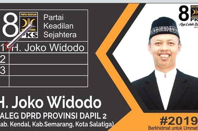 Joko Widodo, salah satu caleg dari PKS di Pileg 2019. - Image