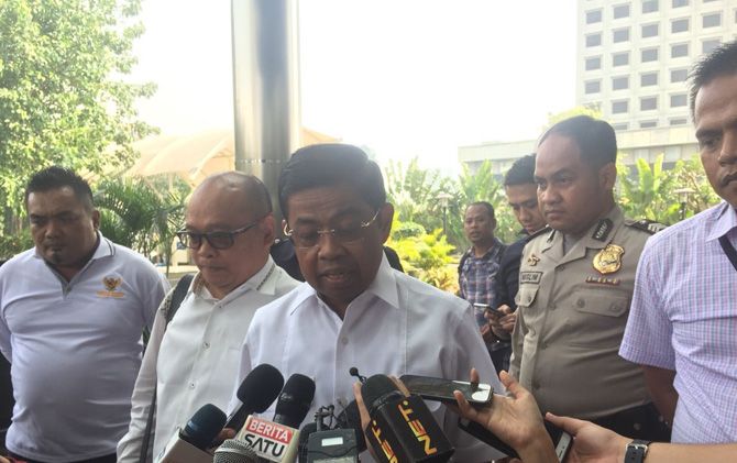 Idrus Marham usai diperiksa penyidik KPK - Image