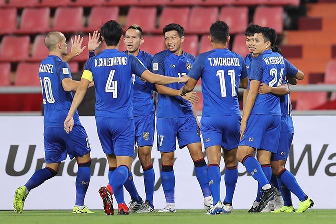 Timnas Thailand lebih menilai VIetnam yang harus diwaspadai dibanding Indonesia. - Image