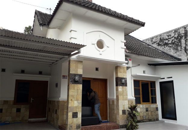 PESTA SEKS: Homestay yang ada di Sleman dan digunakan untuk pesta seks beberapa waktu lalu. - Image
