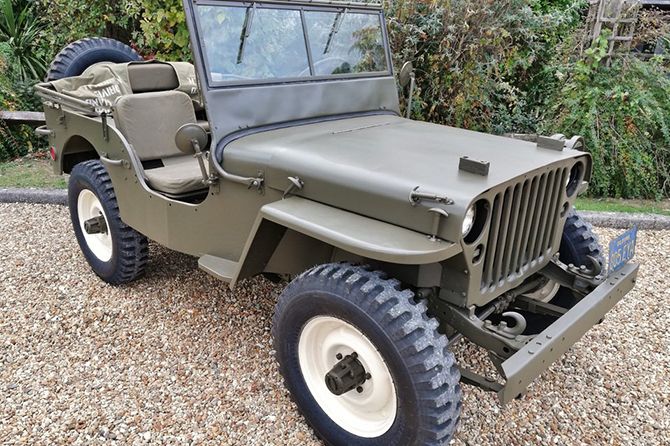Jeep Willys lansiran tahun 1945 milik Steve MCQueen - Image