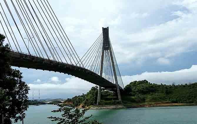 Jembatan 1 Barelang, Batam. - Image
