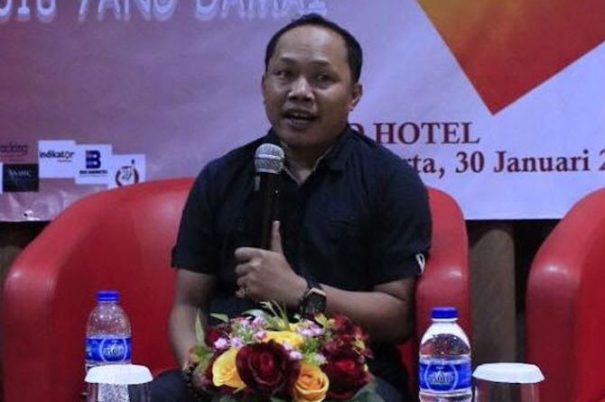 Koordinator Nasional Jaringan Pendidikan Pemilih untuk Rakyat (JPPR) Sunanto mengatakan, saat ini belum ada transparansi dari partai-partai lain dalam melaporkan dana awal kampanyenya ke KPU. - Image