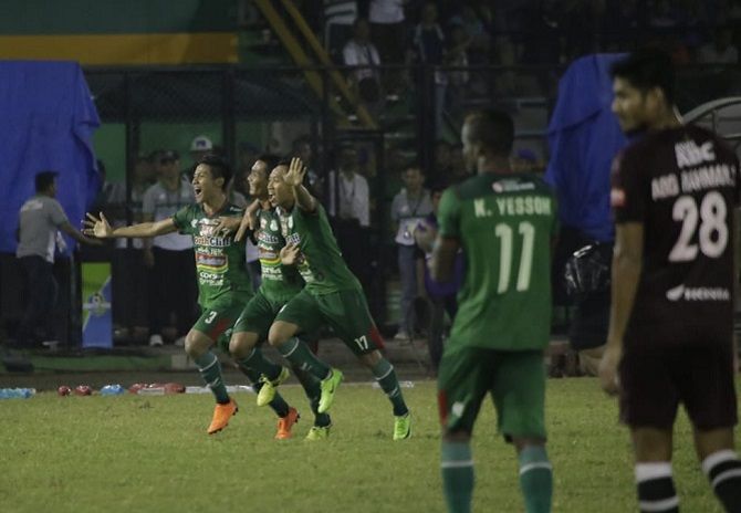 PSMS sukses jadi batu sandungan dari ambisi PSM untuk menjadi juara paruh musim. - Image