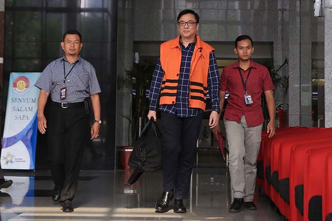 Direktur Operasional Lippo Group Billy Sindoro, salah satu tersangka dari suap izin proyek Meikarta. - Image