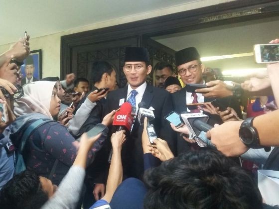Wakil Gubernur DKI Jakarta Sandiaga Uno. - Image