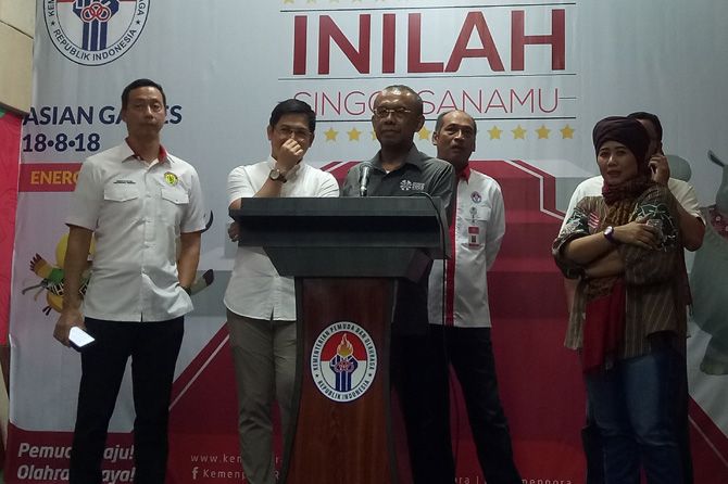 Sesmenpora Gatot S Dewa Broto meminta agar video pengeroyokan Haringga hingga tewas diblokir - Image