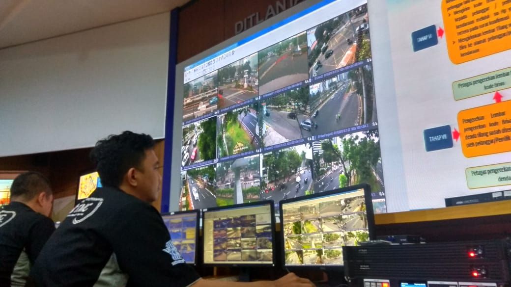 Ruang pemantau ETLE - Image