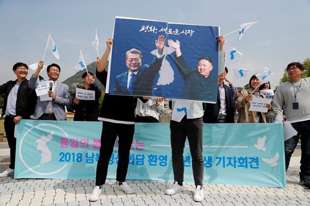 Ada yang seru dari proses perdamaian kedua Korea, yakni Korea Utara (Korut) dan Korea Selatan (Korsel) menawarkan diri menjadi tuan rumah gabungan untuk Olimpiade Musim Panas 2032 - Image