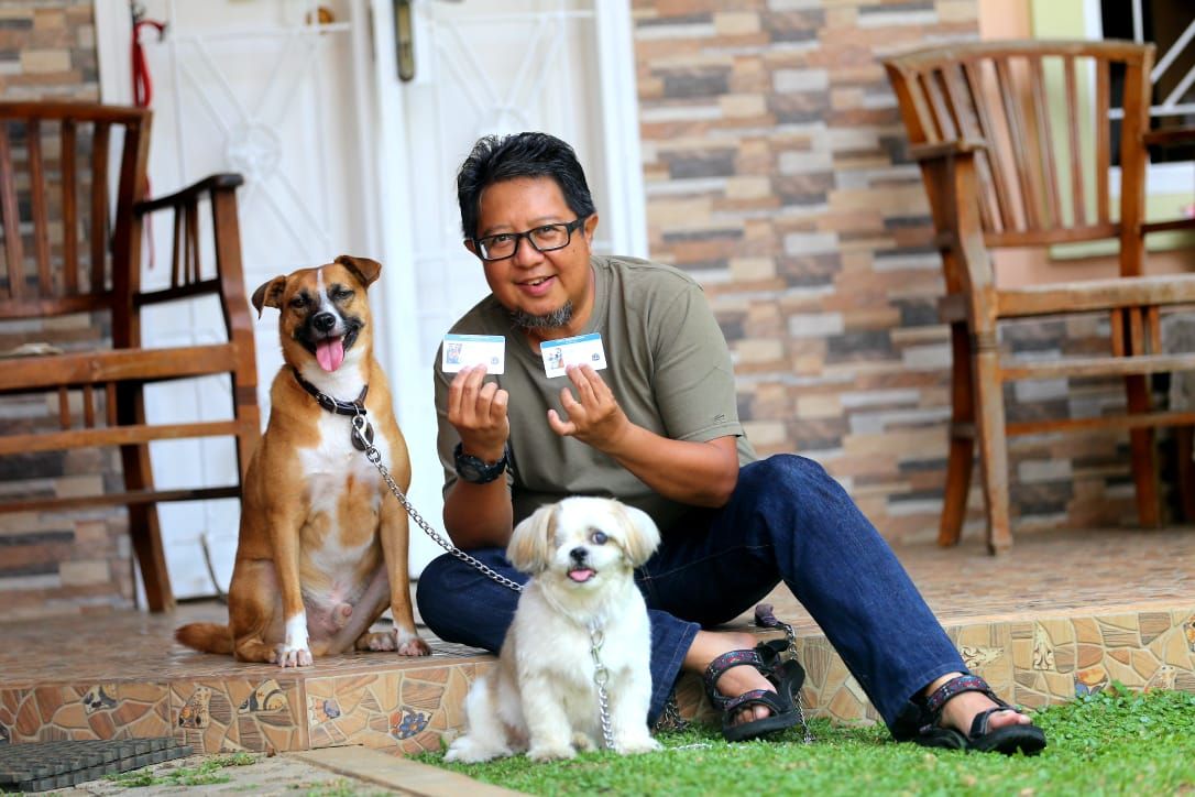 Ilustrasi KTP anjing - Image