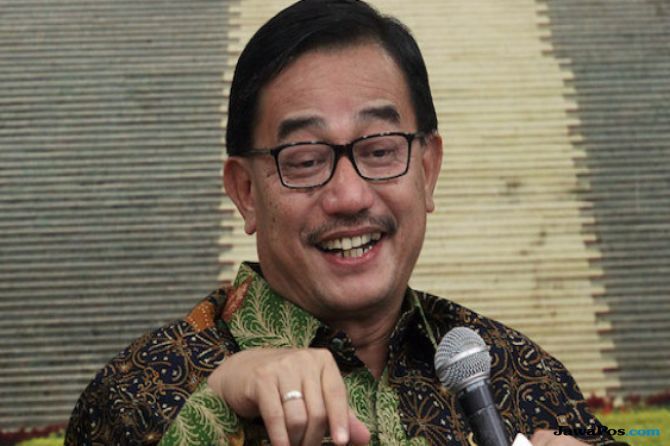 Menteri Agraria dan Tata Ruang di era Presiden Joko Widodo dan Jusuf Kalla (Jokowi-JK) Ferry Mursyidan Baldan berbalik arah mendukung Prabowo - Sandi. - Image
