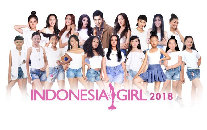 Kontes pencarian bakat Indonesia Girl (IG) 2018. - Image