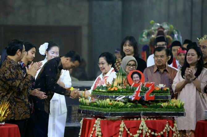 Megawati Soekarnoputri berulang tahun yang ke-72, hari ini, Rabu (23/1). - Image