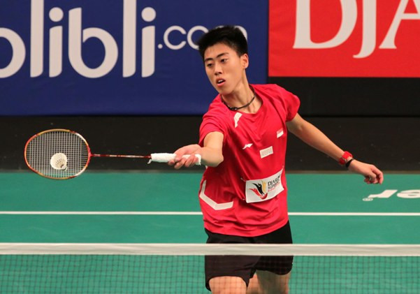 Pebulu tangkis putra Singapura Ashton Chen Yong Zhao - Image