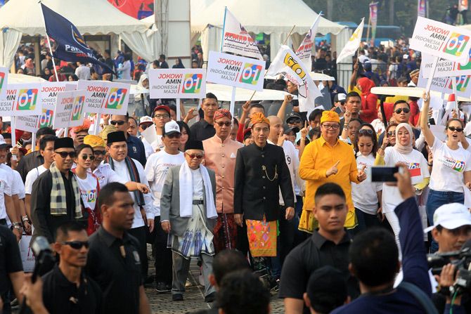 Laporan awal dana kampanye paslon Jokowi-Ma - Image