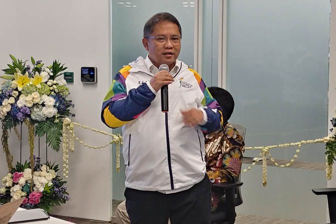 Menkominfo Rudiantara di sebuah acara di Jakarta, Rabu (15/8) malam. - Image