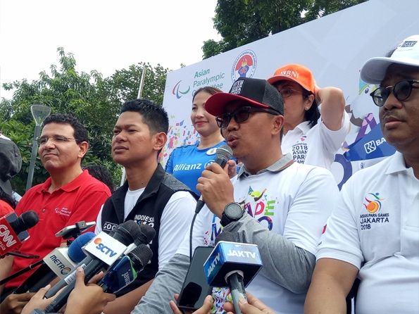 Menpora Imam Nahrawi menargetkan 16 medali emas di Asian Para Games 2018 - Image