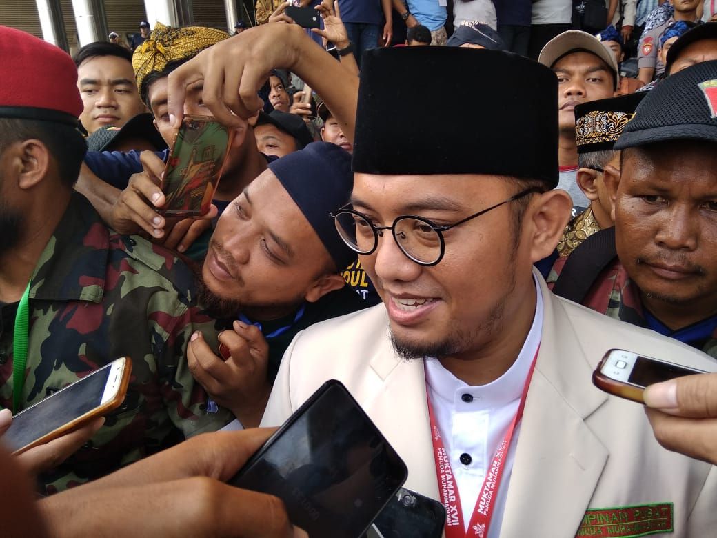 Ketua Umum Pemuda Muhammadiyah Dahnil Anzar Simanjuntak. - Image