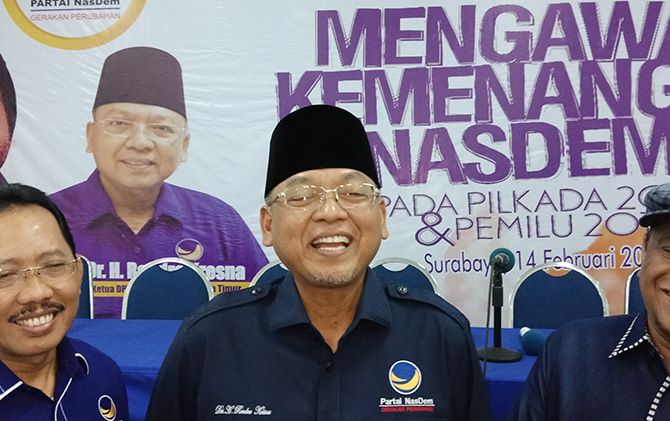 Ketua DPW Partai NasDem Jatim Rendra Kresna. - Image