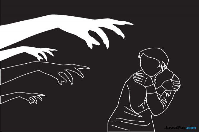 ILUSTRASI. Pian menjadi tersangka pelecehan seksual terhadap teman wanitanya yang masih di bawah umur. - Image