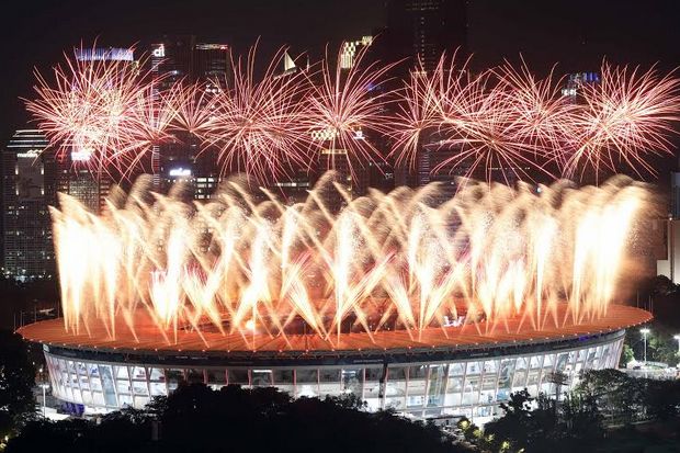 Opening Ceremony di Jakarta berlangsung secara lancar dan meriah - Image