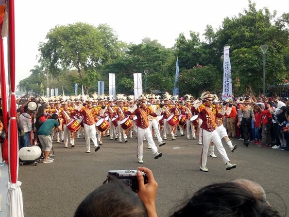 Parade Momo digelar di Monas untuk menyambut Asian Para Games 2018 - Image