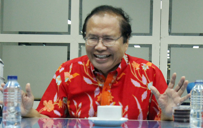 Mantan Menteri Koordinator Bidang Kemaritiman, Rizal Ramli mengungkapkan saat ini banyak partai besar tumbang di tanah Jawa. - Image
