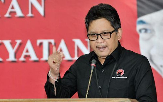 Sekjen PDIP Hasto Kristiyanto Hasto malah berharap, dalam setiap ceramah keagaman juga bisa disisipkan pesan politik yang sifatnya memberdayakan umat dan maslahat bagi bangsa - Image