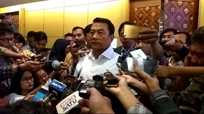Kepala Staf Presiden, Moeldoko merupakan salah satu nama yang disebut-sebut layak menjadi cawapres Jokowi dari latar belakang militer. - Image