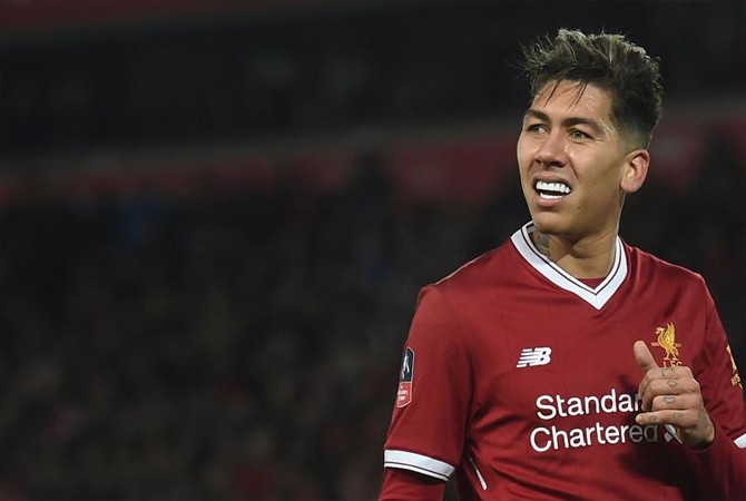 Penyerang Liverpool, Roberto Firmino. - Image