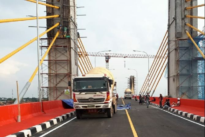 Kondisi Jembatan Musi IV Palembang - Image
