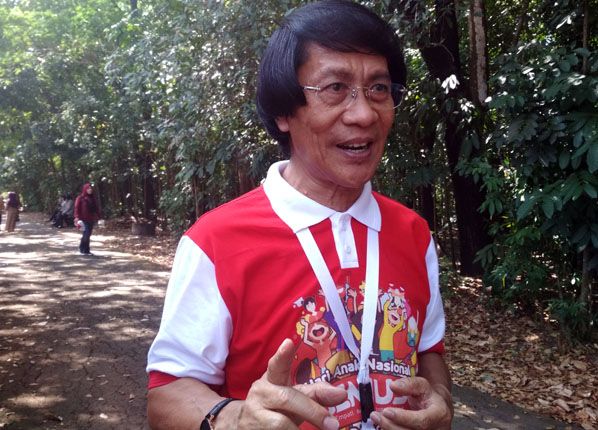 Seto Mulyadi, Ketua Komisi Nasional Perlindungan Anak meminta agar anak di Indonesia dijauhkan dari rokok. - Image