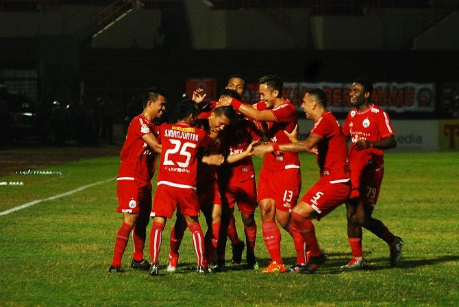 Persija Jakarta meraih kemenangan penting di awal paruh kedua Liga 1 2018. - Image