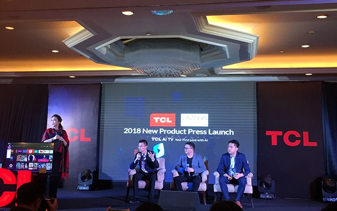 Tiongkok TLC yang meluncurkan televisi android TCL A3 dan smart tv TCL E3. - Image