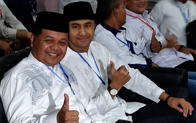 pasangan calon Aa Umbara Sutisna dan Hengky Kurniawan disebuta oleh survei Median sebagai paslon yang kuat di KBB. - Image