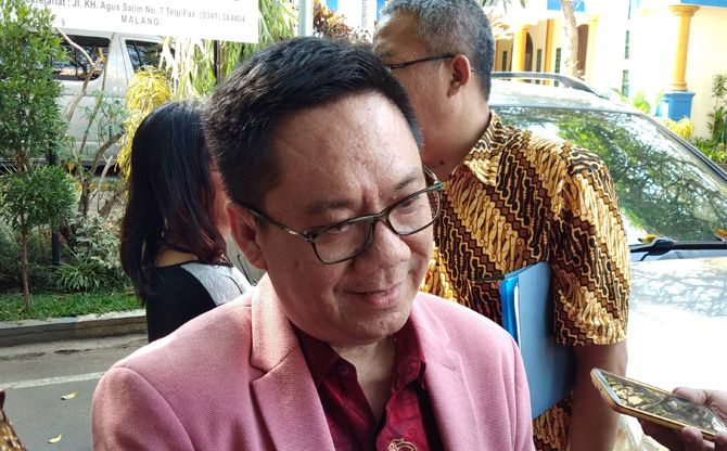Kuasa hukum Rendra Kresna, Gunadi Handoko. - Image