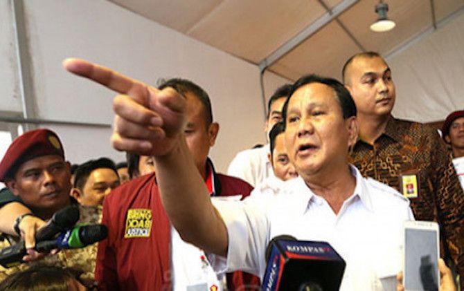 Menurut Prabowo di Indonesia rakyat miskinnya bisa berkurang apabila sistem ekonomi yang dianut benar. - Image