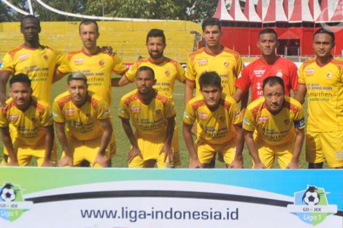 Starting XI Sriwijaya FC - Image